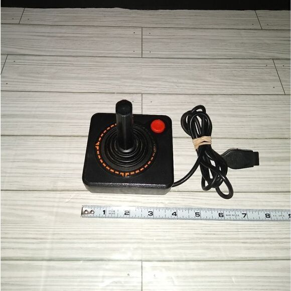 Atari 2600 Original Orange-Trim Joystick Gaming Controller - Picture 9 of 9